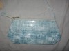 Gentuta piele ecologica snake print, noua