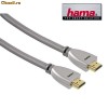 Cablu HDMI de mare viteza 5 m conectori auriti 24 K hama Germany