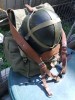 Rucsac militar R.S.R. din material subtire