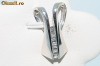 superb pandantiv aur alb 14K cu diamante naturale 0,26CT VS !!!