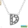 Magnific - Lantisor Ag.925 initiala - D - original brand name/ Lantisoare