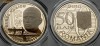 50 bani Aurel Vlaicu proof UNC