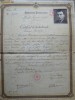 Certificat de studii liceale , Liceul  Roman Voda , Roman ,1941