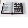 Clasor timbre cu 8 file / 16 pagini negre LEUCHTTURM Germania