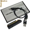 HDD extern 2.5 inch 40 Gb USB (PATA - IDE laptop) transp Gratis
