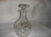 Decantor superb din cristal Royal Dolton Anglia anii?40