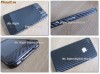 Sticker iPhone 4 fibra carbon BLACK Full Body Carbon Fiber