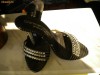 SABOTI CU CRISTALE SWAROVSKI - GIANMARCO LORENZI , Nr. 36 --- 1600 ron !