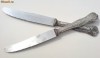 Doua cutite vechi, nefolosite, maner zinc, argintate (SUPER INOX).