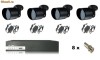 SISTEM SUPRAVEGHERE VIDEO 4 CAMERE DE EXTERIOR