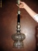 Lampa- Lustra de tavan pentru iluminat din metal cu bol din sticla