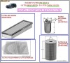 filtru aer, filtru motorina, f ulei, f polen VW GOLF 4 1.9TDI (66KW si 74KW)