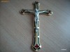 Crucifix cu Isus placat cu aur (2) (Made in Italy)