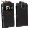 Toc din piele flip nokia n8 husa + folie ecran + expediere + gratuita husa