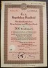11. GERMANIA ACT IPOTECAR 500 REICHSMARK 31.12.1941 SCHWERIN