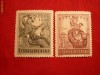SERIE - PT. COPII 1949 CEHOSLOVACIA , 2 valori