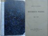 Constantin Boerescu , Discursuri politice , 1866 - 1891 , 1903