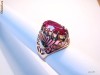 inel aur 14K Rusesc Russia  cu rubin