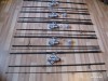 Set 5 Lansete 3,60 Metri ( din 3 bucati ) Carbon 100 %  Complet Echipate + 5 Mulinete Diamant 8 Rulmenti + Rod Pod Full Echipat Pret Promo