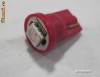 bec led pentru bord SMD w5w rosu