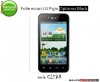 2X FOLIE ECRAN LG P970 OPTIMUS BLACK (SET 2 BUC) - TRANSPORT GRATUIT!