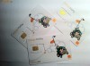 Cartele expirate Orange, cu suport, colectie