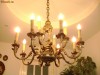 Lustra sau candelabru din bronz masiv stil rococo