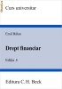 Balan, Drept financiar