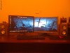 Sistem desktop + 2 monitoare 22 inch - gaming - web design