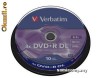 DVD+R DOUBLE LAYER VERBATIM 8x 8,5GB CAKE BOX 10