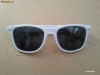 WAYFARER replica ray ban Nerd Geek Ochelari Cu rama alba si Lentile negre !!