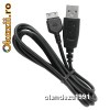 Cablu de date USB Samsung E2120, E2120B, E215, E2152, E2210 Hello Kitty, E2210B, E2230, E2370 Xcover, E2510, E2550 Monte Slider, F110 Adidas miCoach