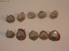 LOT ZECE STEME /EMBLEMA / CUC CASCHETA MILITARE RSR