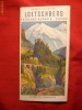 Ghid Turistic-Harta Cai Ferate Loetschberg Elvetia