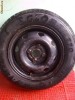 roata rezerva 165 70  R 13 , 4x100 , janta si anvelopa