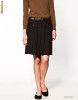 ZARA FRONT PLEATED SKIRT