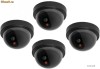 Pachet  4 x camera de supraveghere falsa stil dome cu led. Camere false.