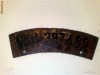 numar de inmatriculare german de motocicleta razboi wehrmacht wh original dela stalingrad