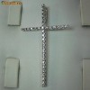 CRUCE  din aur de 18 kt CU DIAMANTE NATURALE !! DEOSEBITA