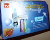 Suport pentru periuta si pasta de dinti, plastic dur - SUPER