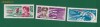 SERIE TIMBRE NESTAMPILATE - URSS - 1963 - 3 VAL.