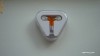 Casti in ear + microfon Apple iPhone 3G 3GS 4 4S iPod MP3 iTouch Orange TRANSPORT GRATUIT