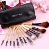 Trusa Set 12 Pensule Profesionale Machiaj din Par Natural FRAULEIN GERMANIA + CADOU !!!