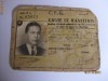 CARTE DE IDENTITATE CFR PENTRU CLASA 1,CU TIMBRE DIN ANII 40