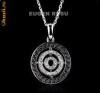 PANDANTIV 3 CIRCLE CU SWAROVSKI ELEMENTS
