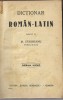 M.Staureanu / DICTIONAR ROMAN-LATIN (cu notiuni de gramatica,editie 1924)