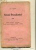 Romanii Transnistrieni. Extras din Codrul Cosminului. Buletinul Institutului de Istorie si Limba dela Universitatea din Cernauti - Ion I.Nistor