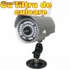 Camere IP  Wireless Waterproof cu filtru IR Cut (de culoare) - control prin internet, vizualizare pe telefon