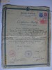 CERTIFICAT DE ABSOLVIRE DIN 1933