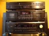 Sistem audio Denon din 3 bucati  avr-1600rd   drw580   dcd-345